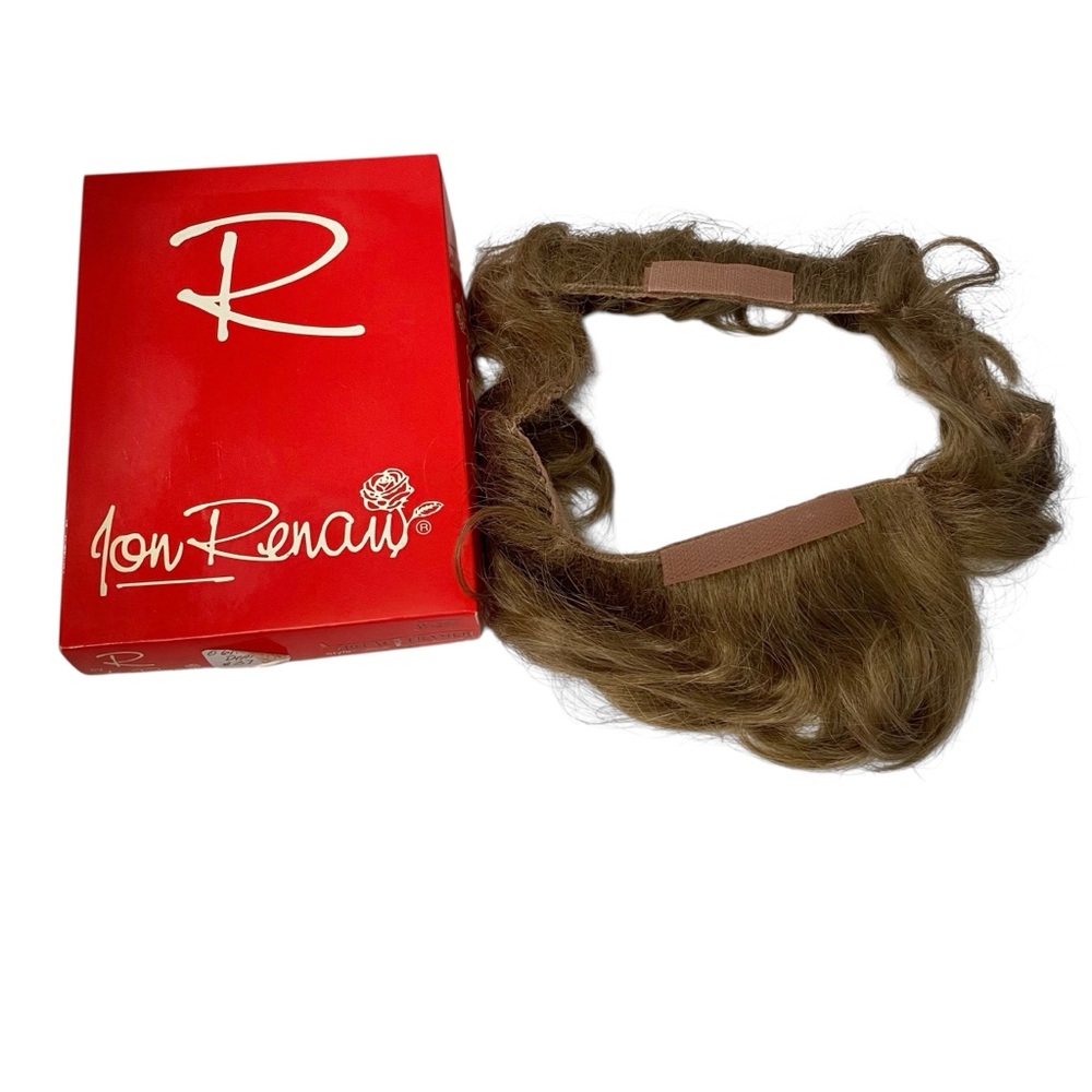 John Renau Face Framer Bangs wig for hats light Brown Hair Topper